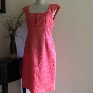 Connected Apparel Coral Dress